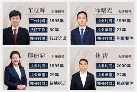 北京瀛台律师事务所团队所有名单