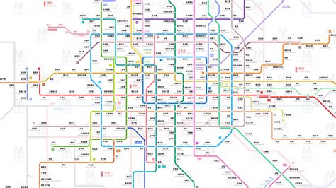 北京2035地铁规划高清