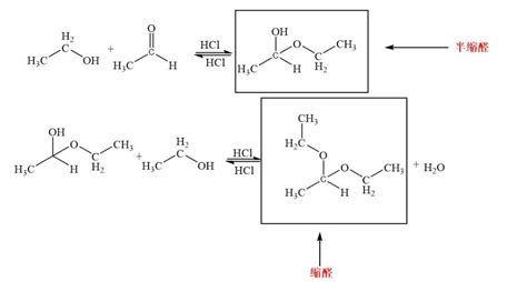 半胱氨酸和乙醛发生反应