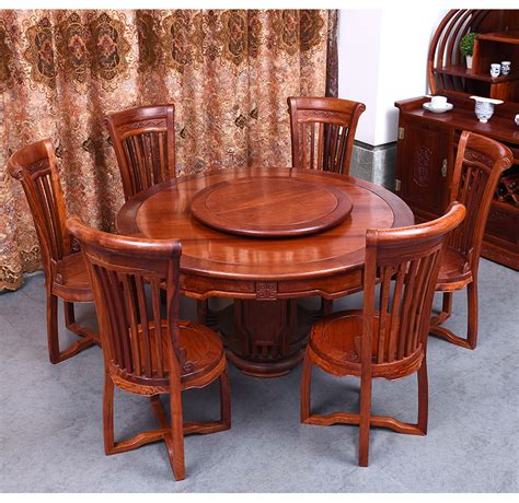 南山红木餐桌椅制作