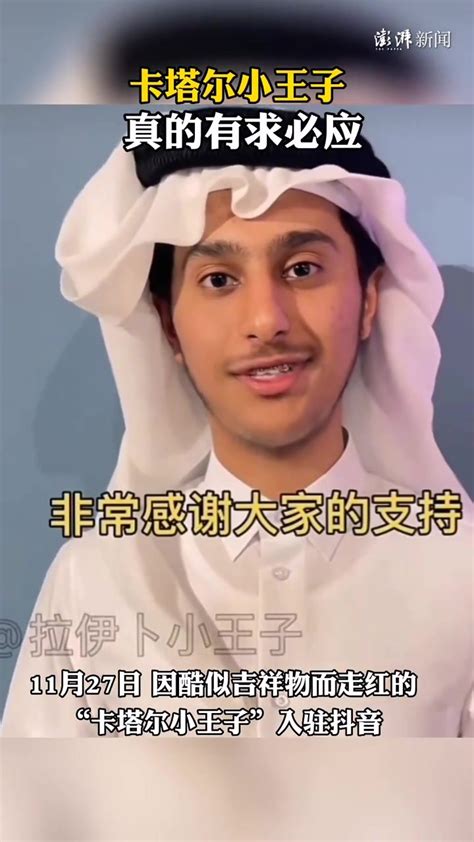 卡塔尔小王子说中文走红视频