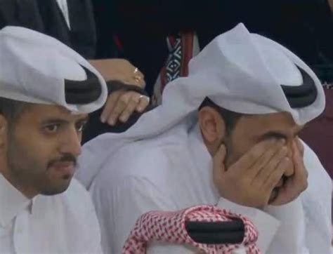 卡塔尔球迷因为中国没去哭了