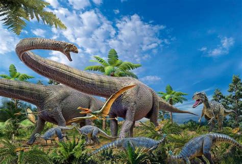 原始时期的恐龙
