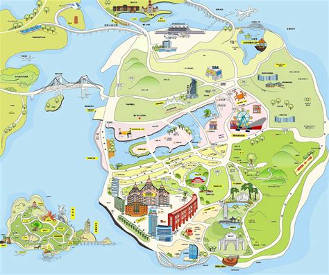 厦门岛内地图全图高清