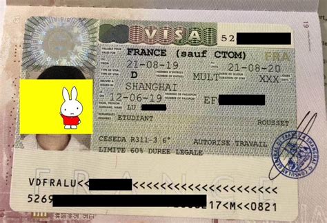 去法国工作签证