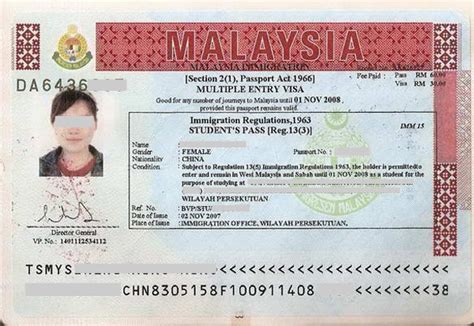 去马来西亚的工作签证多少钱