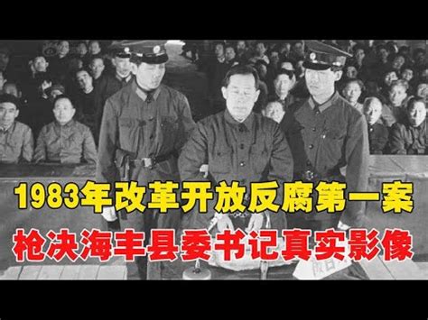 反腐第一案海丰县委书记