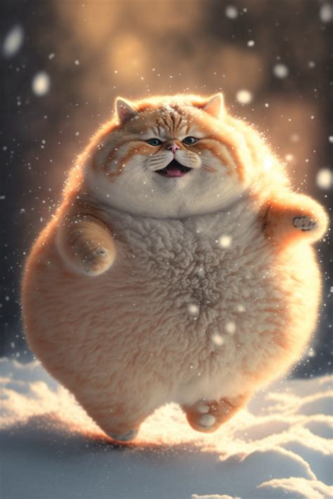 可爱搞笑的胖猫图片