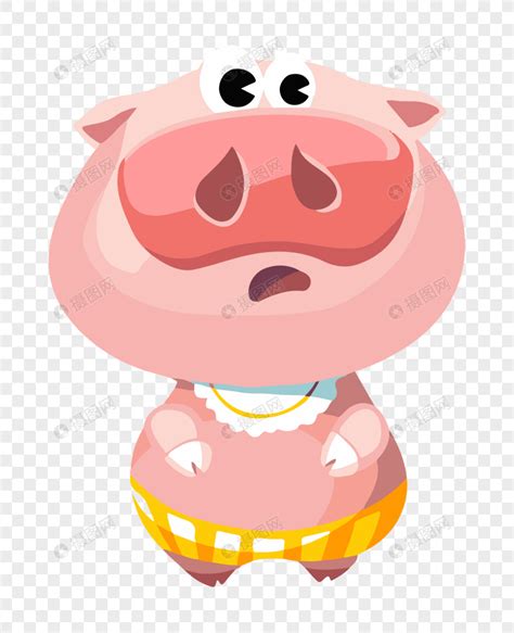 可爱猪猪视频模板