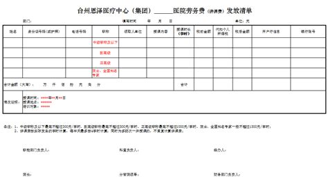 台州劳务费标准