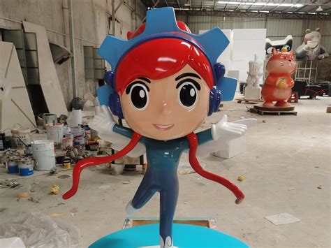 台州卡通玻璃钢雕塑公司