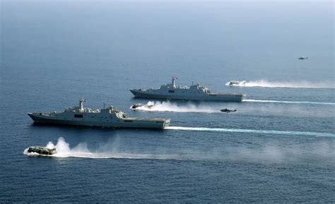 台海中国军舰