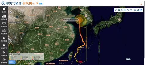 台风巴威预计登陆地点
