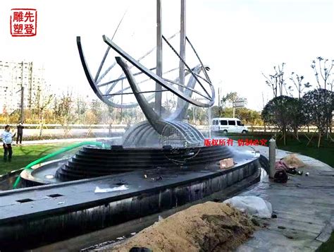 吴中区创意金属喷泉雕塑