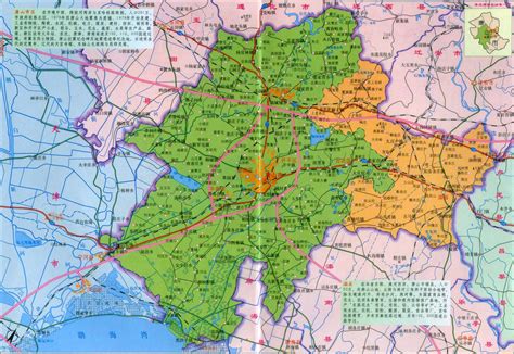唐山区县地图分布