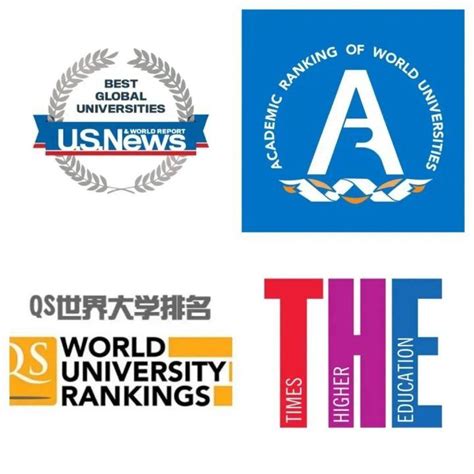 四大榜单世界大学排名