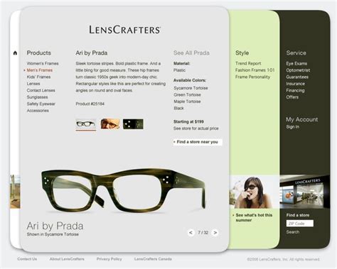 国外眼镜设计网站