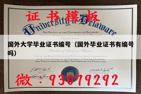 国外证书编号里有汉字吗