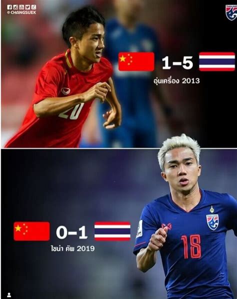 国足1:5惨败泰国全场数据
