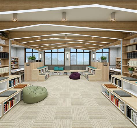 图书馆功能空间设计手绘