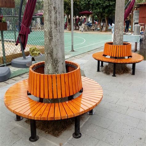 圆形户外公园创意椅