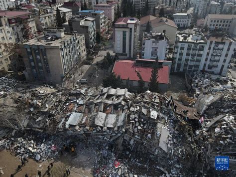 土耳其震后卫星照片