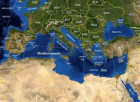 地中海可能消失的原因