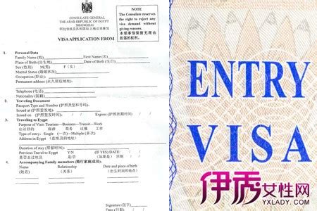 埃及个人签证上海