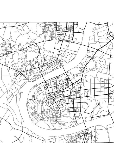 城市地图细节