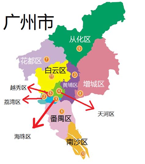 增城属于广州哪个区