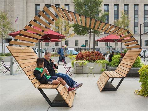 多功能公园椅设计