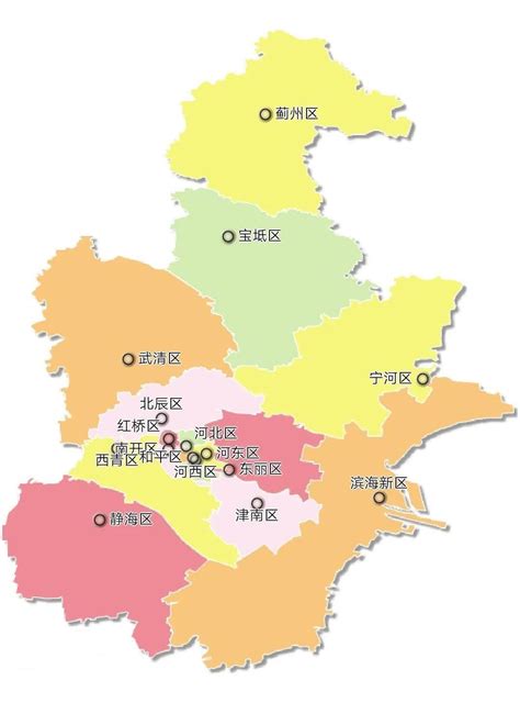 天津地图位置