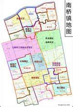 奉贤区南桥镇行政地图