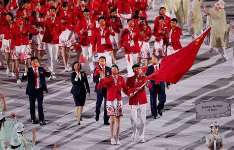奥运开幕式代表入场