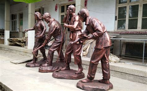 威海农耕人物雕塑厂家