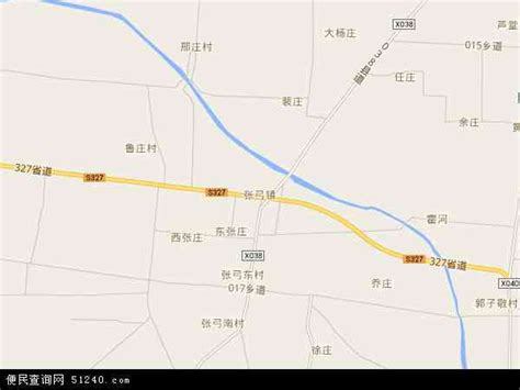 宁陵县张弓镇地图