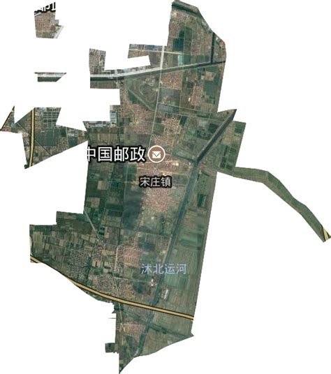 宋庄镇卫星地图
