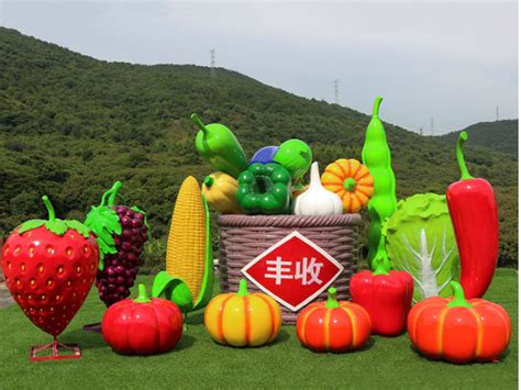 山东仿真蔬菜水果雕塑厂家