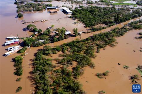 巴西南部洪灾肆虐