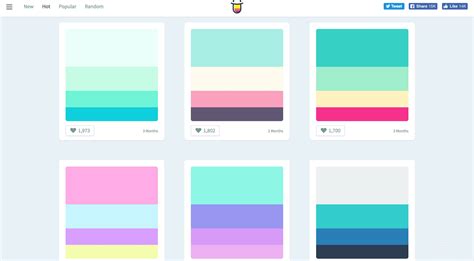 常用的网页设计配色有什么