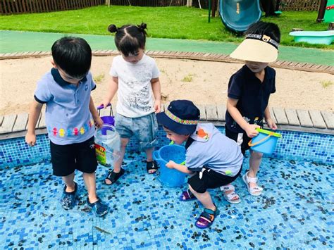 幼儿园夏季玩水活动