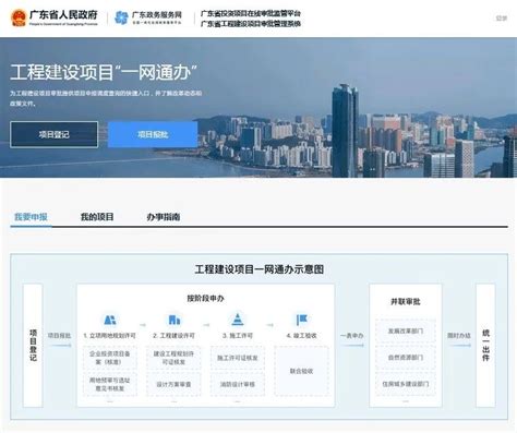 广东省投资项目在线监管平台