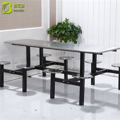 广州不锈钢八座餐桌椅生产厂家