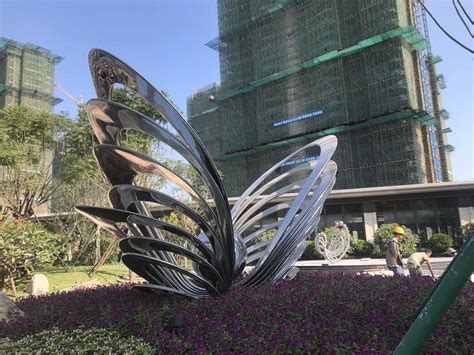 广州公园不锈钢雕塑设计