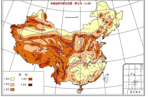 广西地震烈度区划图