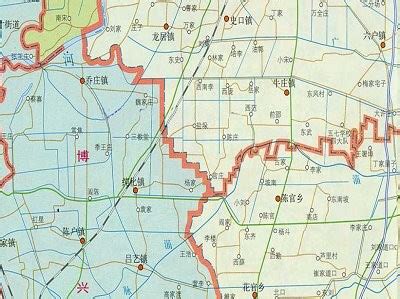 广饶县历史地图
