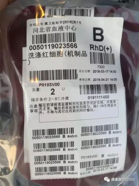 廊坊市医院检查血型多少钱
