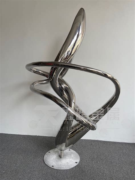 异型玻璃钢抽象雕塑
