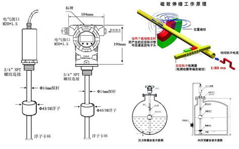 徐州磁致伸缩液位传感器设计
