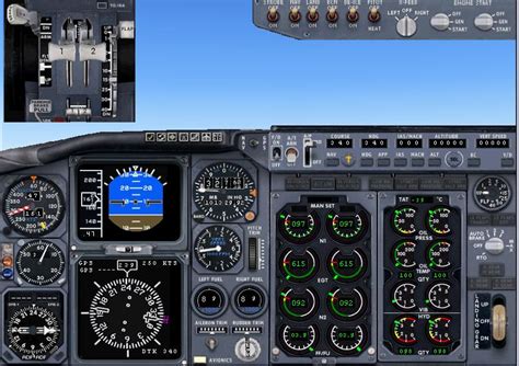 微软模拟飞行10仪表盘